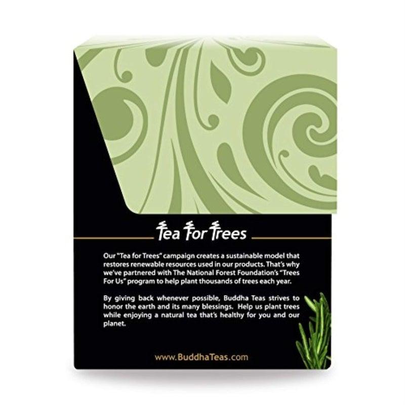 Buddha Teas - Organic Rosemary Tea - Herbal Tea - Stimulating & System Regulating - With Antioxidants & Minerals - Clean Ingredients - Caffeine Free - OU Kosher - 18 Tea Bags (Pack of 1) - Image 3